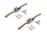 Melbourne Tool Company Flat & Round Sole Spokeshave Set