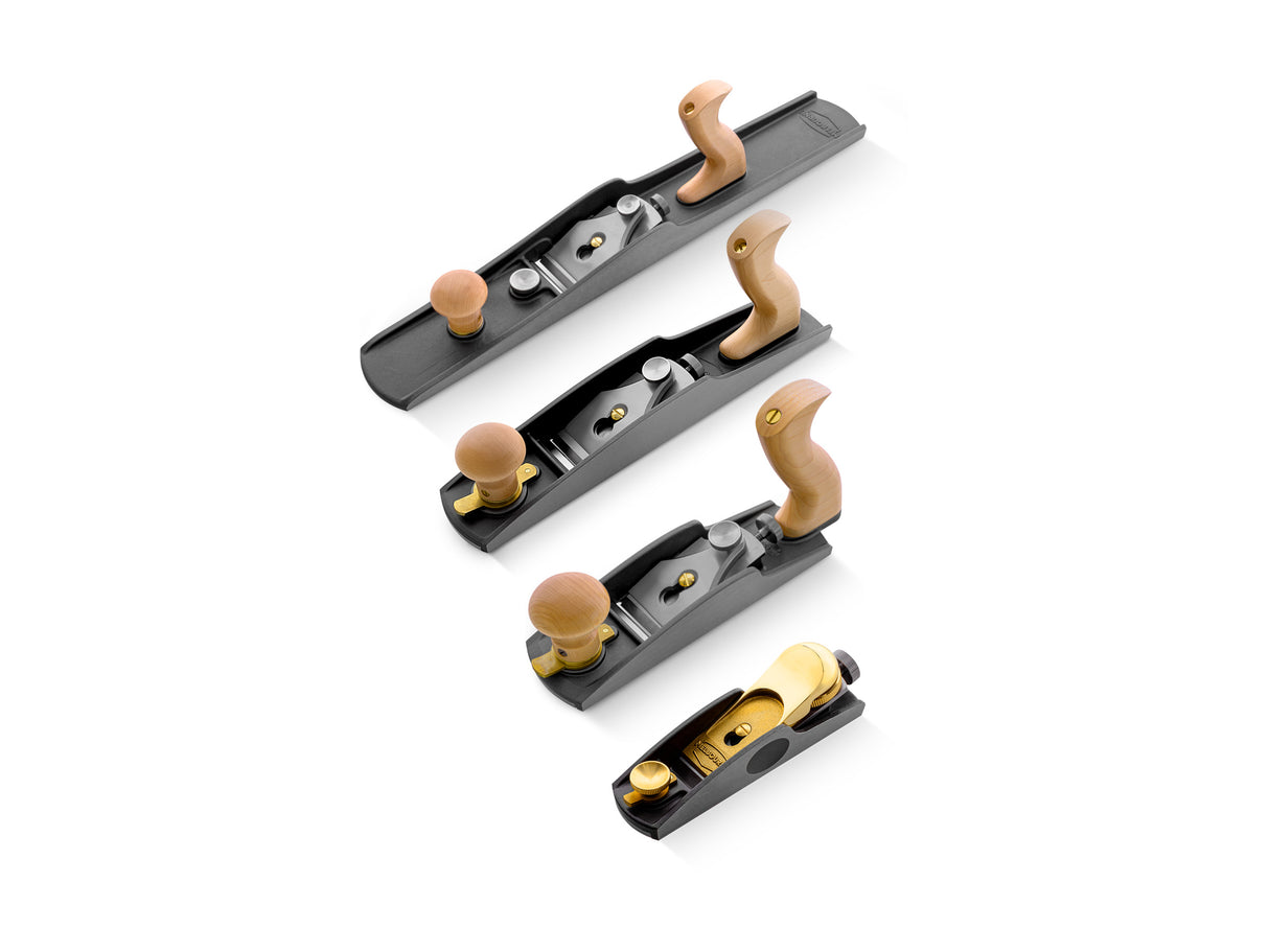 Melbourne Tool Company Low Angle Block, Smoothing, Jack & Jointing Plane Kit